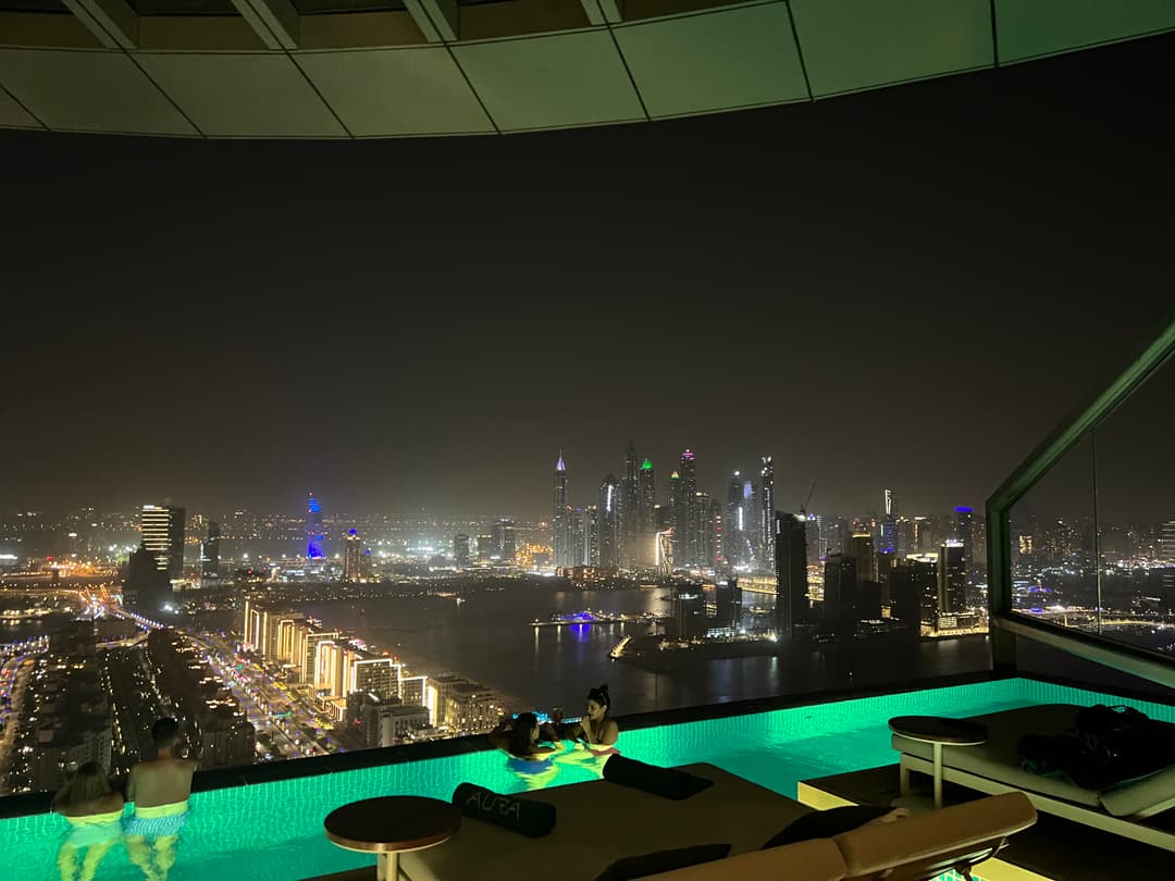 Swimming in Dubai